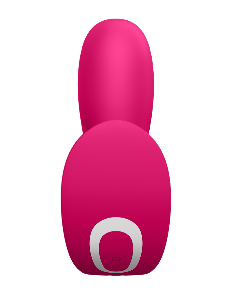 Satisfyer - Top Secret+ - Tragbarer Vibrator mit Analstimulator - Pink