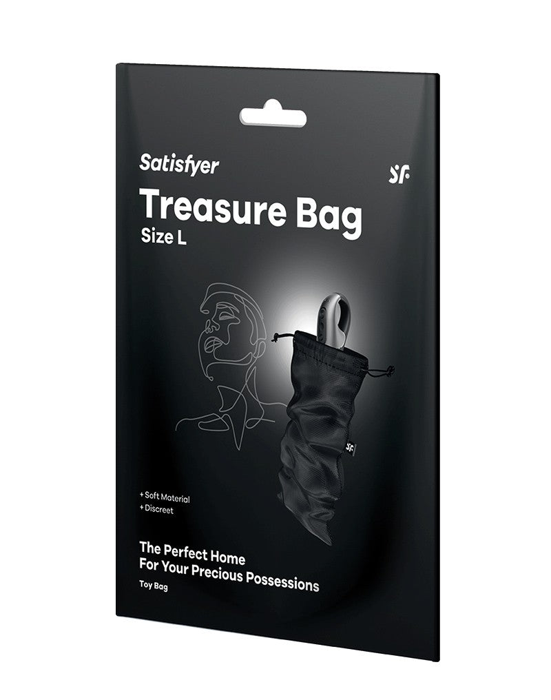2: Satisfyer - Treasure Bag - L - Black