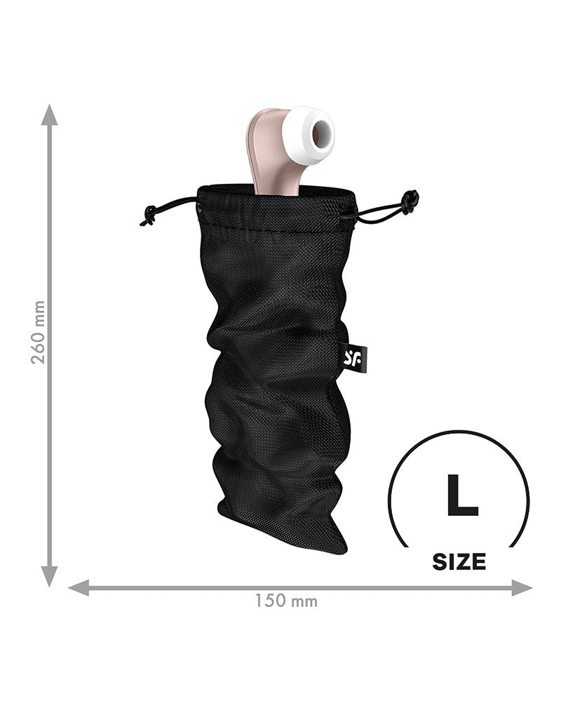 1: Satisfyer - Treasure Bag - L - Black