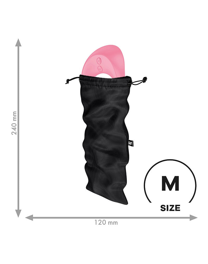 1: Satisfyer - Treasure Bag - M - Black