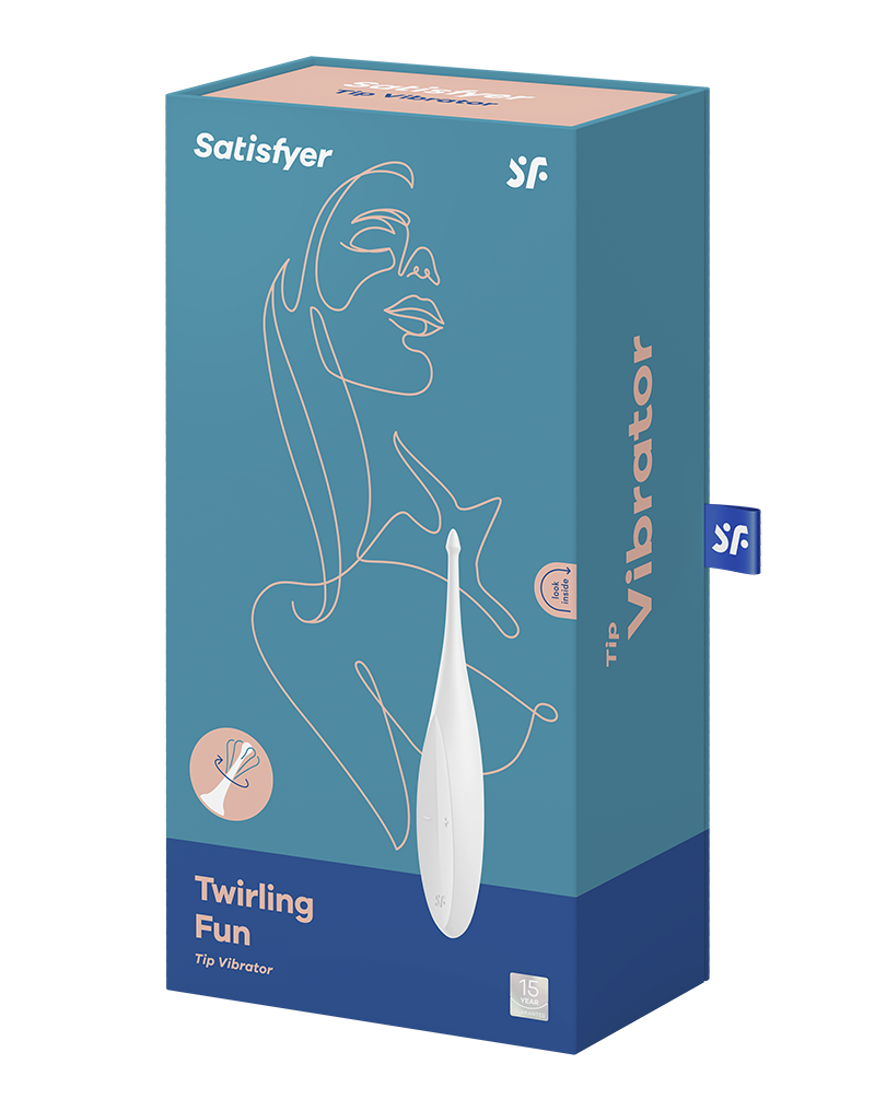 2: Satisfyer - Twirling Fun - Pin Point Vibrator - Weiß