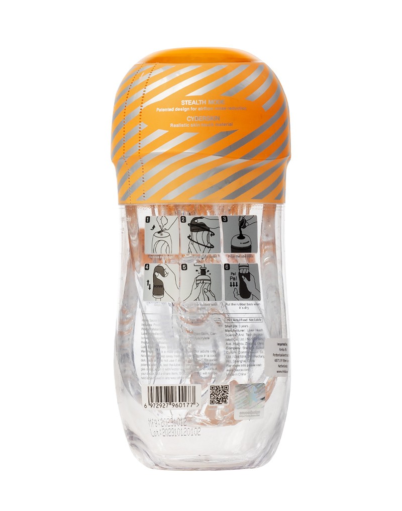 2: Sauce - Honey Sauce Cup - Masturbator-Hülle - Transparent