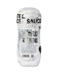 2: Sauce - White Sauce Cup - Masturbator-Hülle - Transparent