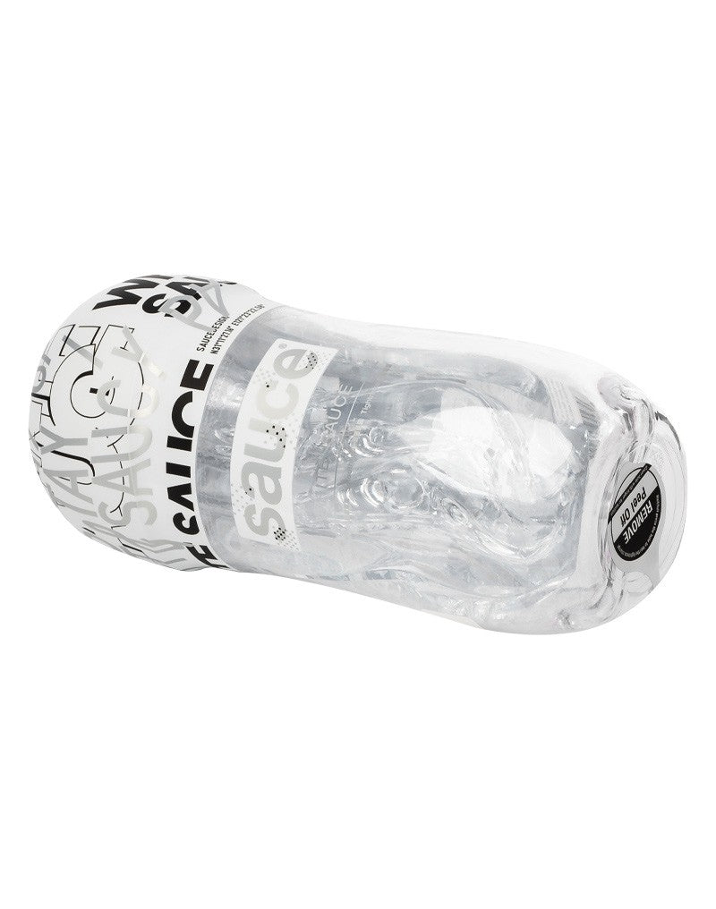 Sauce - White Sauce Cup - Masturbator-Hülle - Transparent