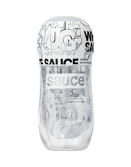 1: Sauce - White Sauce Cup - Masturbator-Hülle - Transparent