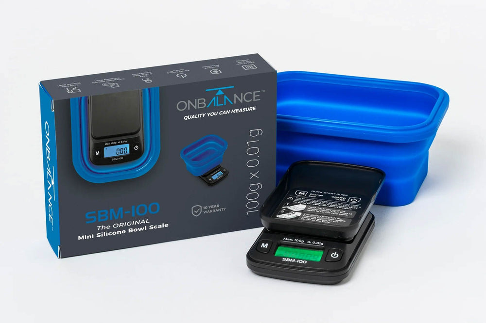 SBM-100 Waage Blau - 100g x 0.01g