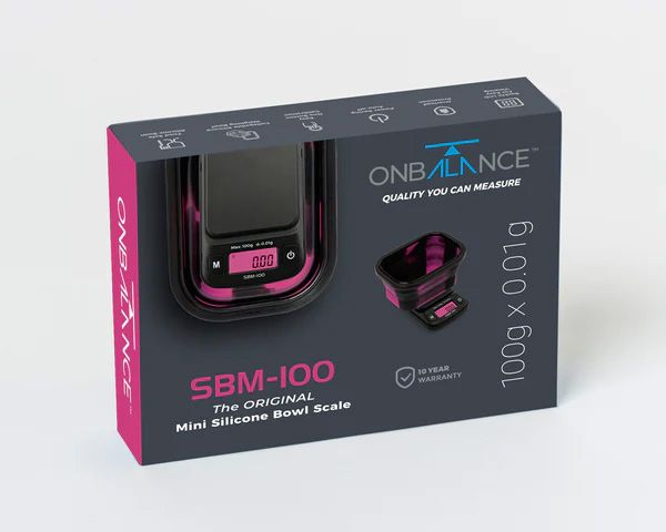 On Balance SBM-100-PK Silikon Waage - 100g x 0.01g