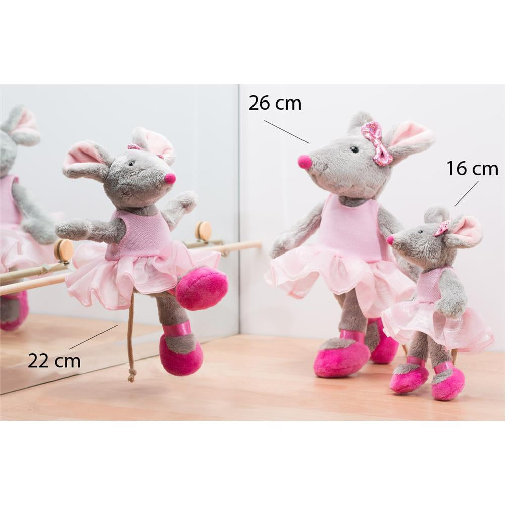 Schaffer-Plüschtier Ballet-Maus, 26 cm
