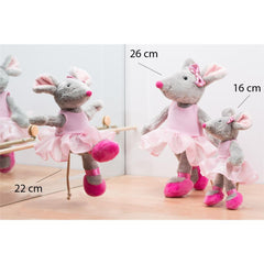 Schaffer-Plüschtier Ballet-Maus, 26 cm
