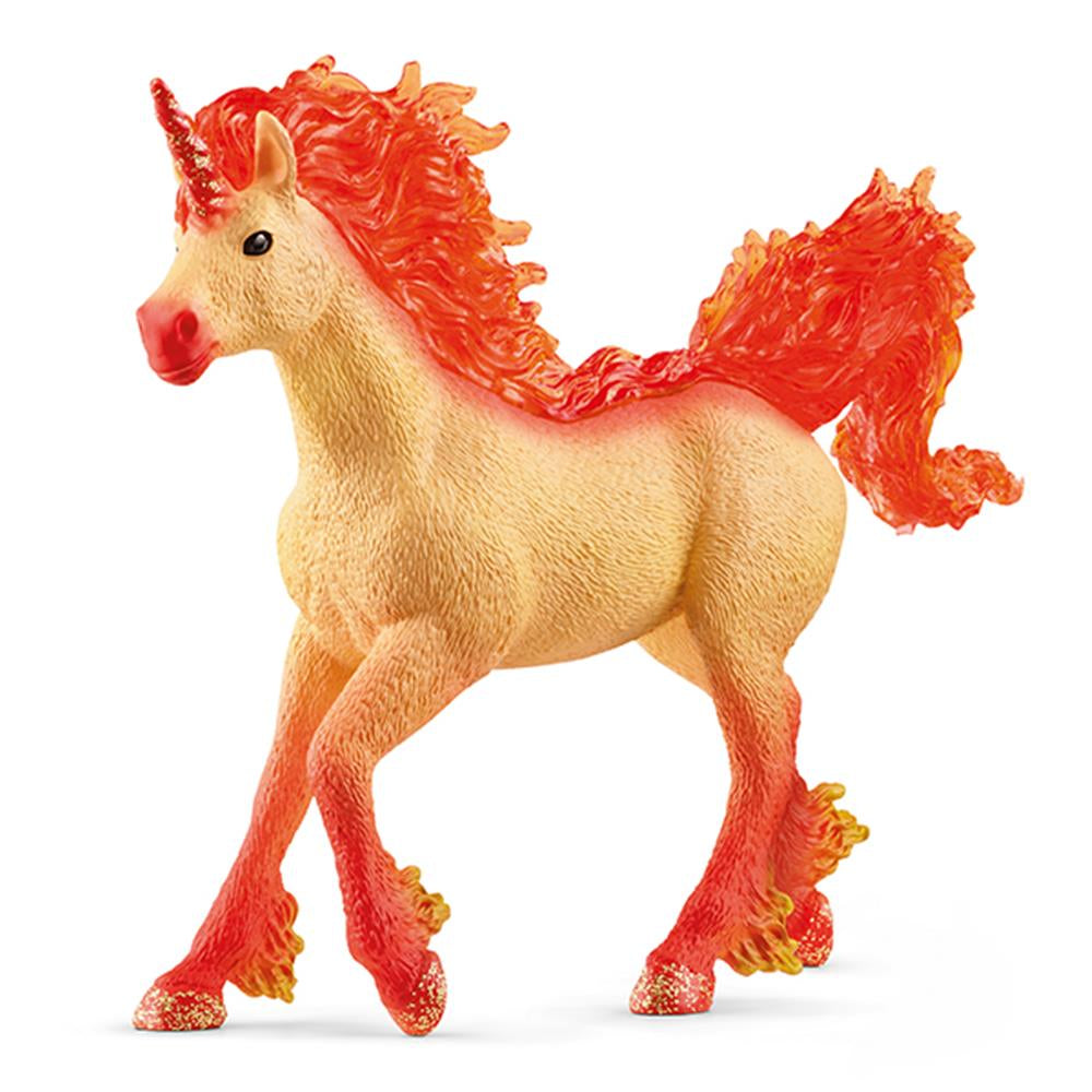 Schleich Elementa Feuereinhorn Hengst