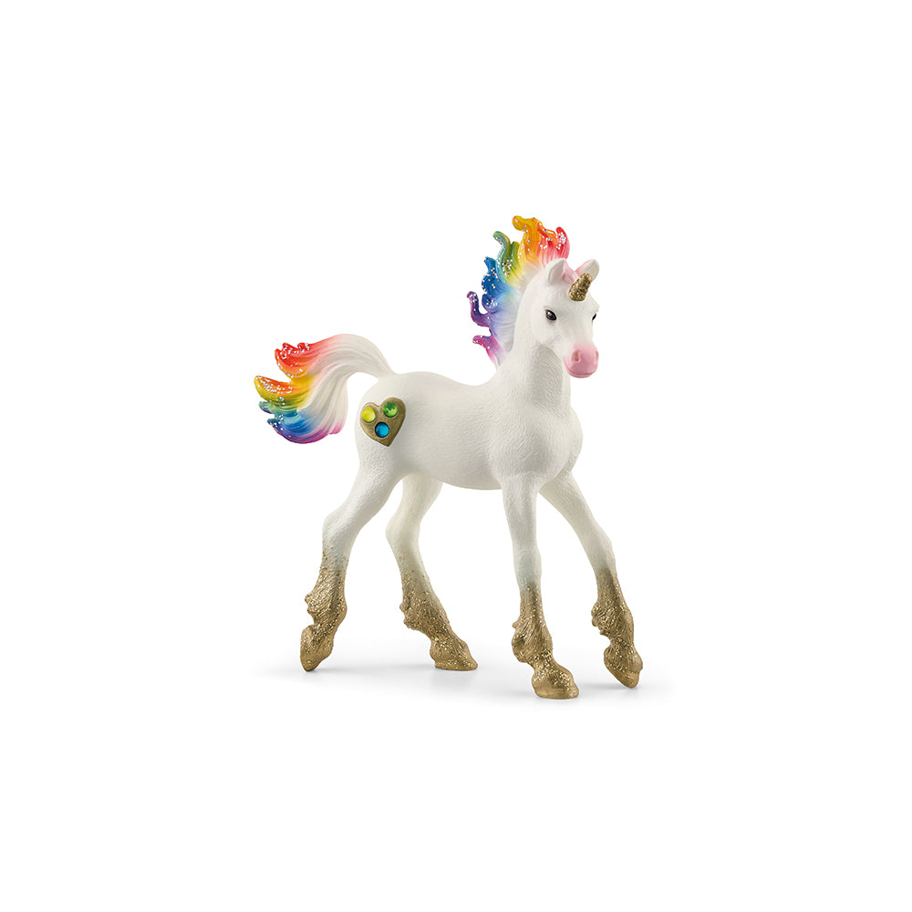 Schleich Regenbogeneinhorn, Fohlen