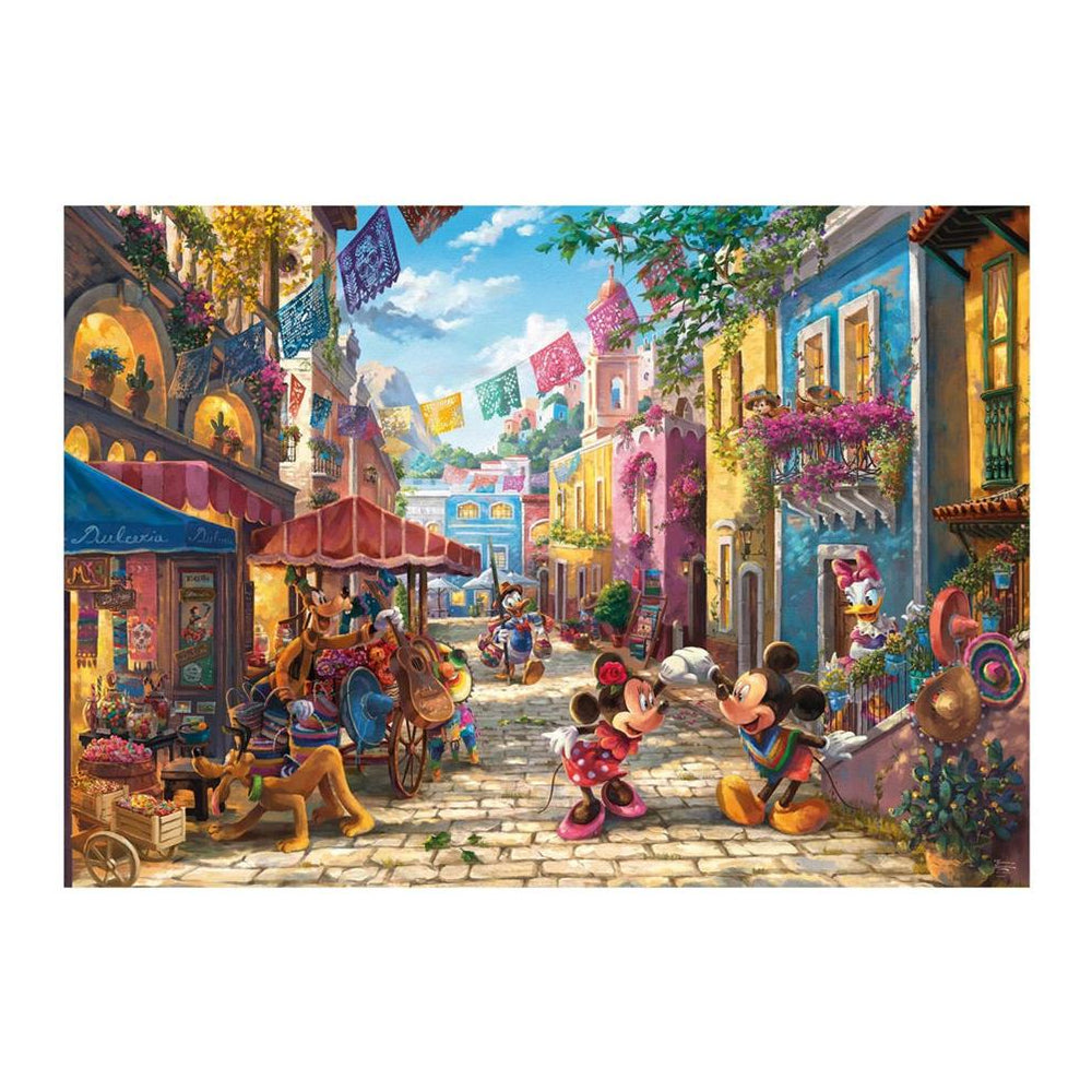 Puzzle Disney Mickey & Minnie in Mexico, 6000 Teile