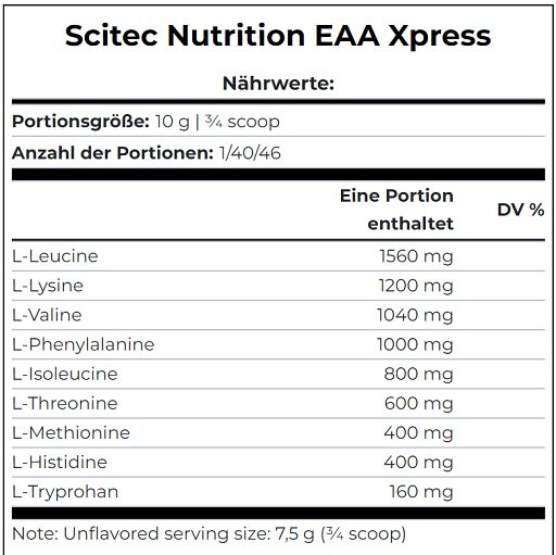 Scitec EAA Xpress 400g