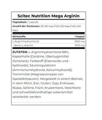 Scitec Mega Arginine 90 Kapsel