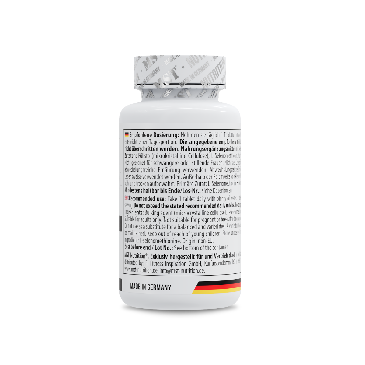 Selen 200 mcg 180 Tabletten