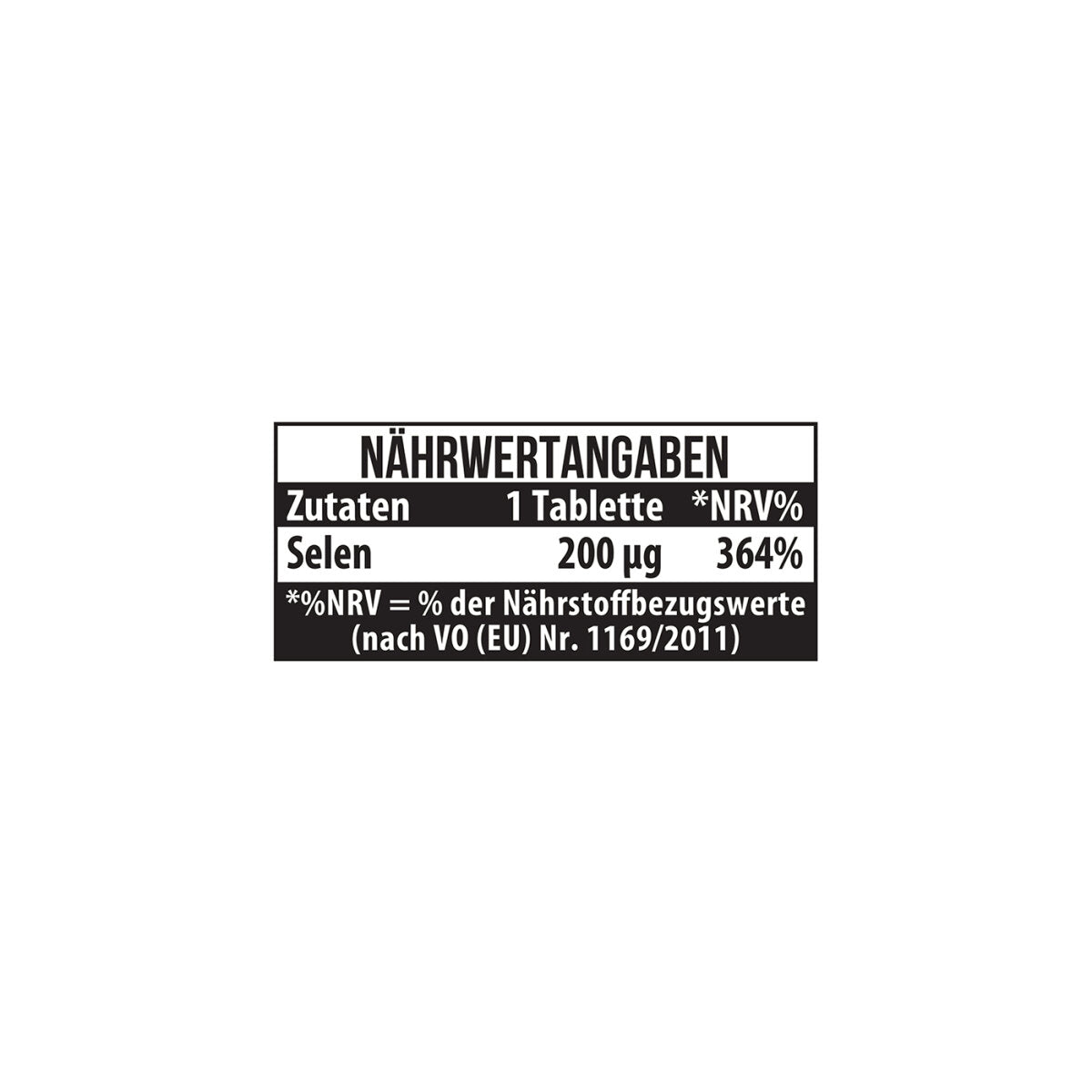 Selen 200 mcg 90 Tabletten