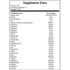 Serious Mass - 2730g - CHOCOLATE Peanut Butter x4
