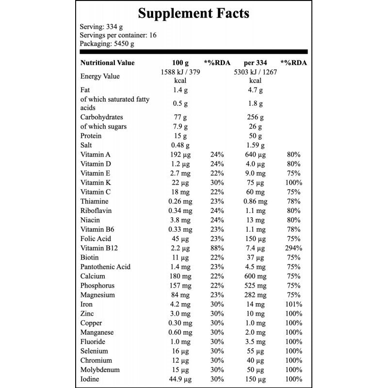 Serious Mass - 5450g - Banana x2