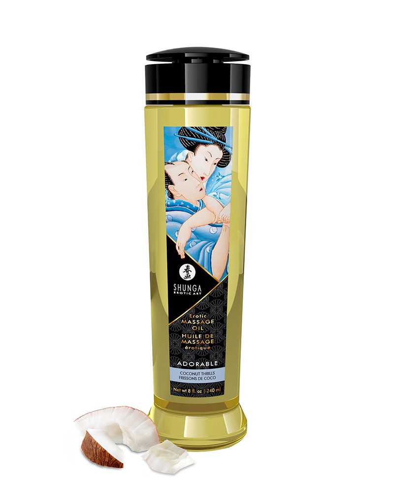 Shunga - Massage Öl - Adorable Coconut - 240 ml