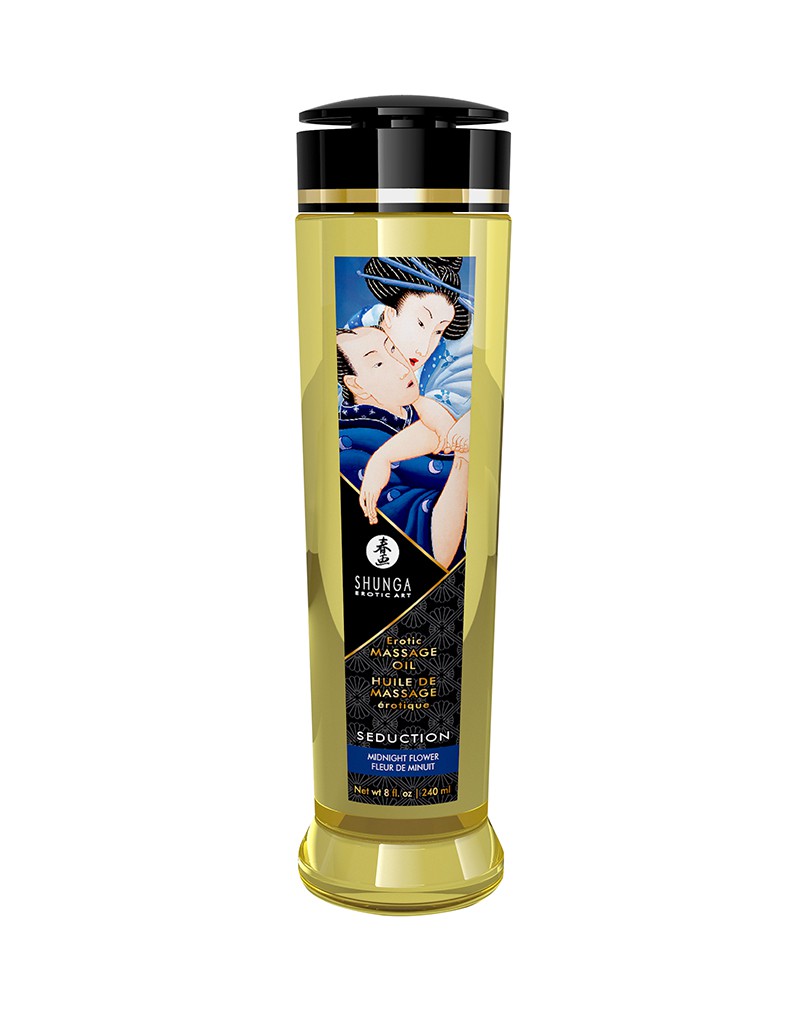Shunga - Massage Öl - Seduction Midnight Flower - 240 ml