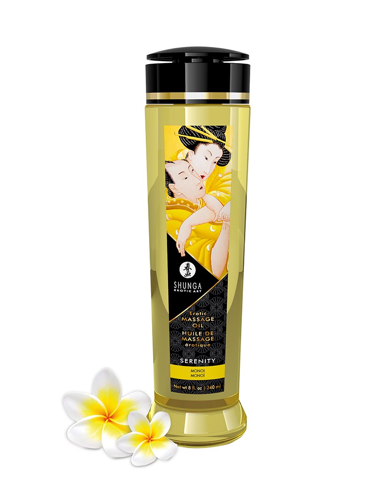 1: Shunga - Massage Öl - Serenity Monoi - 240 ml