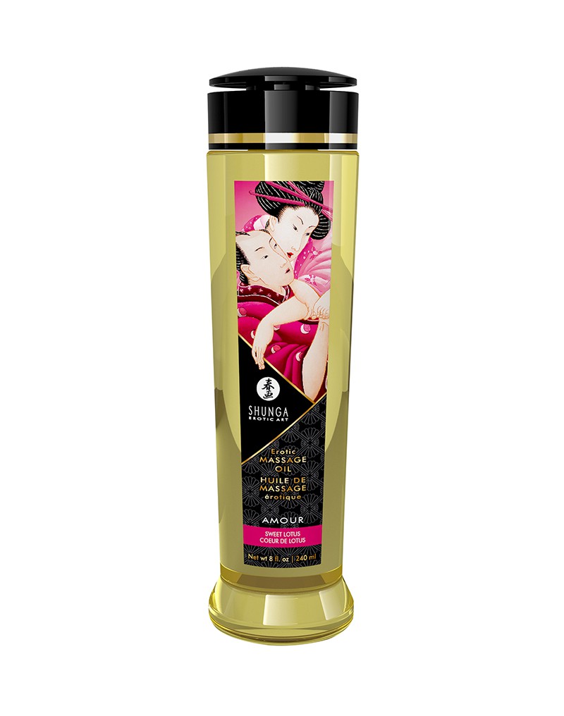 Shunga - Massage Öl - Sweet Lotus - 240 ml