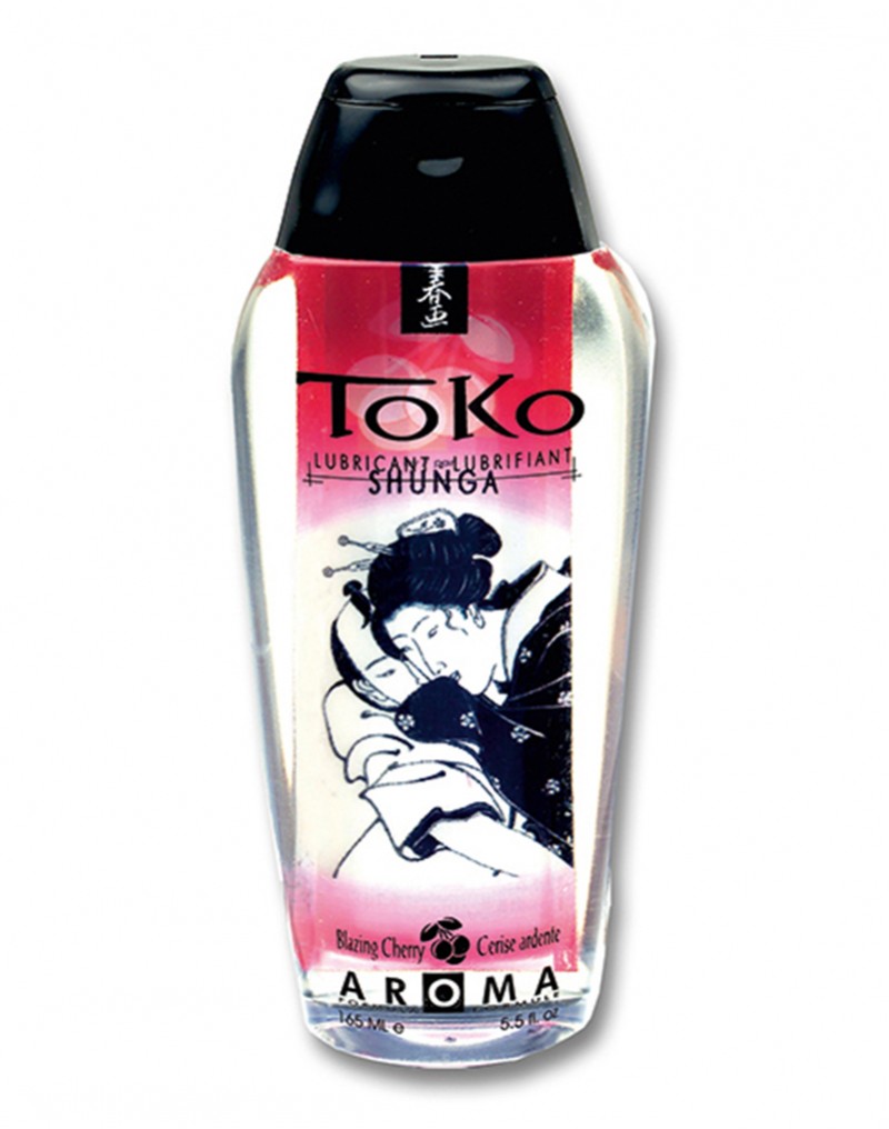 1: Shunga - Toko Aroma Blazing Cherry - Gleitmittel auf Wasserbasis - 165 ml