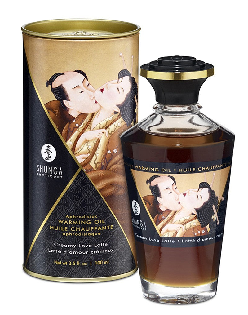 Shunga - Wärmendes Öl - Creamy Latte - 100 ml