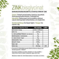 Sinob Zink Chelapro 60 Kapseln