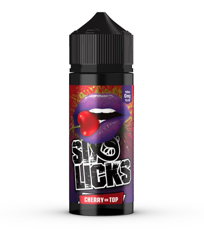 Six Licks - Cherry on Top - 100ml - Shortfill