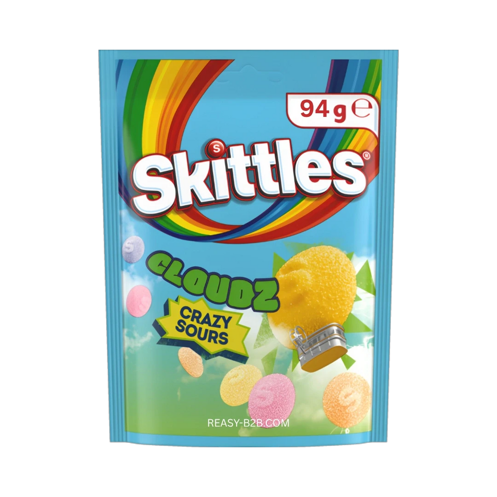Skittles Squishy Cloudz Crazy Sours 94g