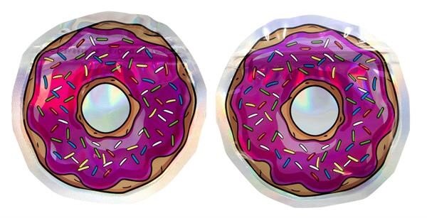 Smellproof Bags / Grips - Donut - 100x100mm - 100 Stück