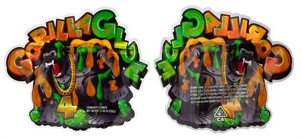 Smellproof Bags / Grips - Gorilla Glue - 130x150mm - 100 Stück