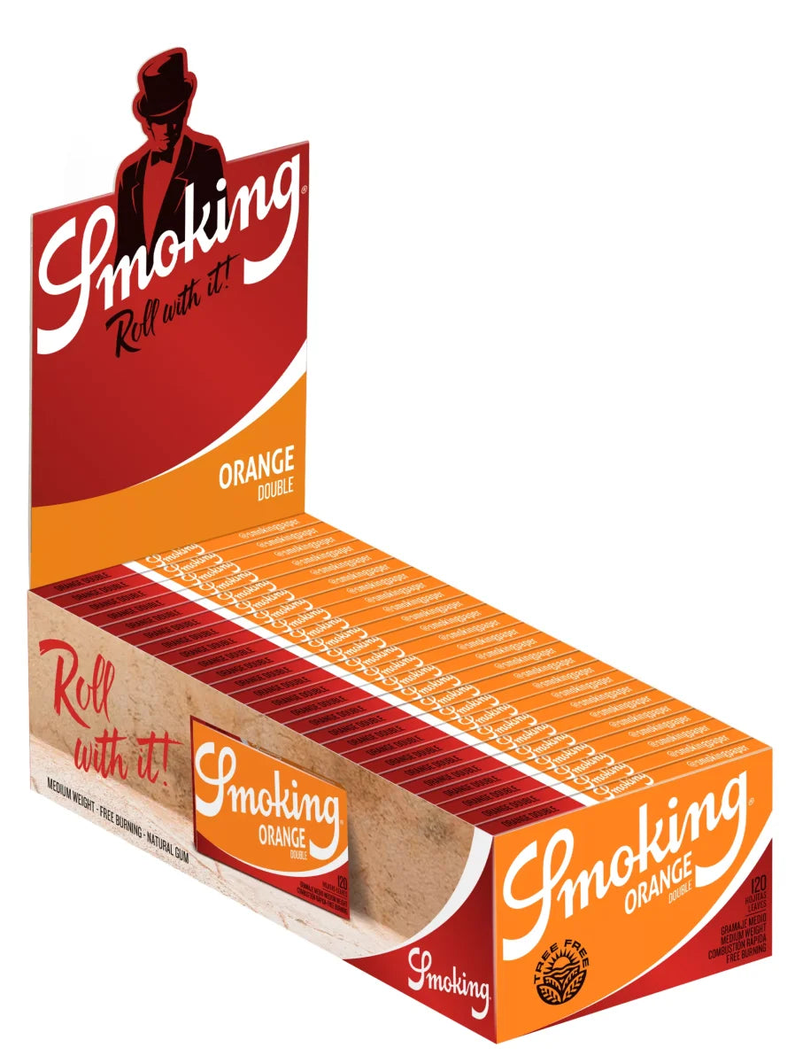 Smoking - Double Window - Orange - Box - 25 Stück