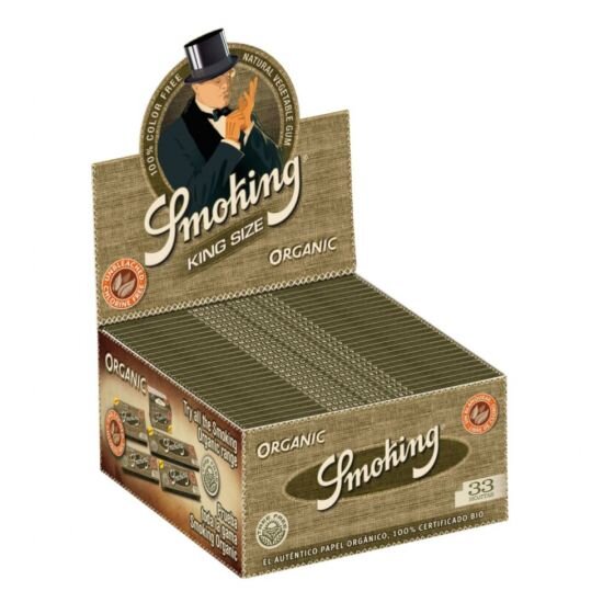 Smoking - Kingsize - Organic - Box - 50 x 33 Stück