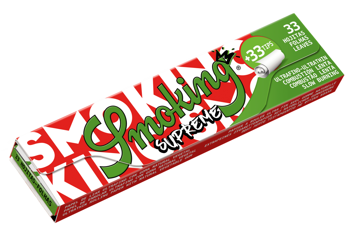 Smoking - Kingsize + Tips - Supreme - Box - 24 x 33 Stück