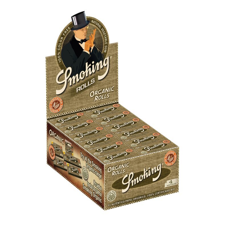 Smoking - Rolls - Organic - Box - 24 Stück