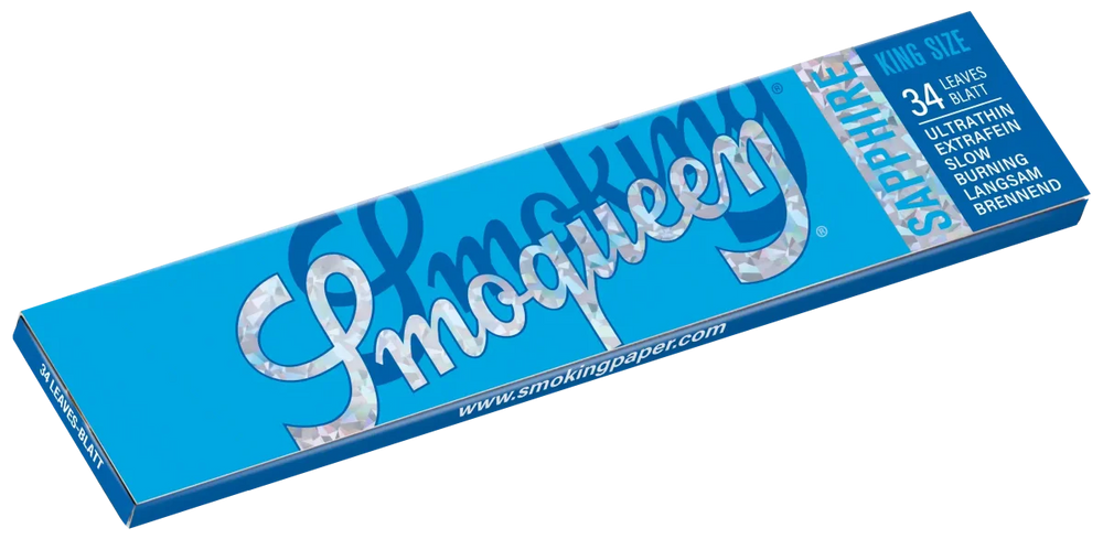 Smoking - Smoqueen - Kingsize - Sapphire - Box - 50 x 34 Stück