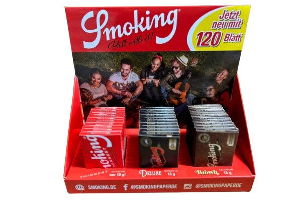Smoking Display Double Window Mix