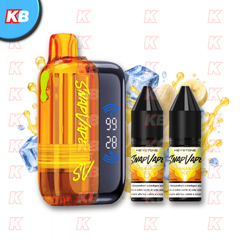 SnapVape Starter Kit | Akkuträger + Leerpod + 2x E-Liquid Banana Ice (20mg/ml)