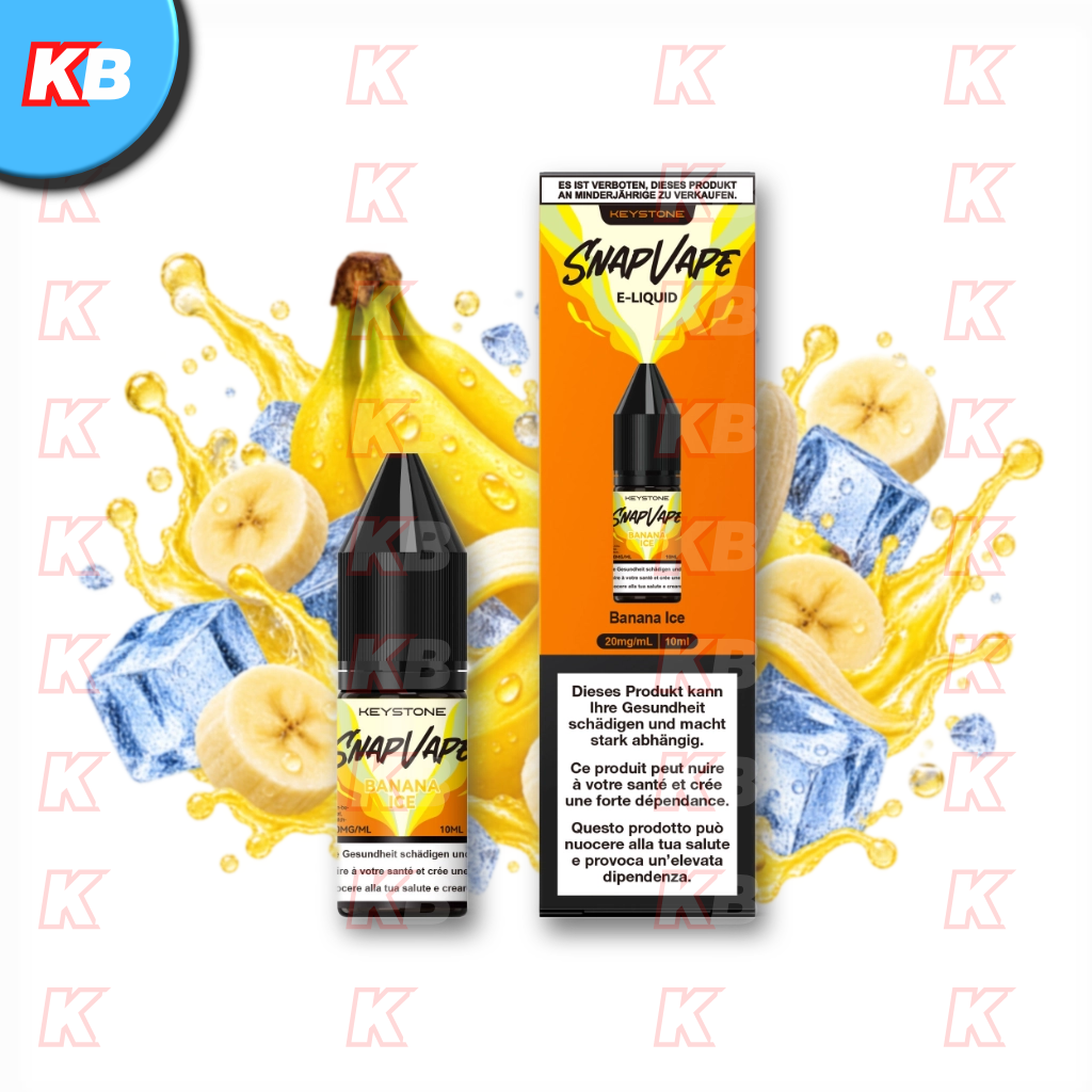 SnapVape | E-Liquid | Banana Ice (20mg/ml)