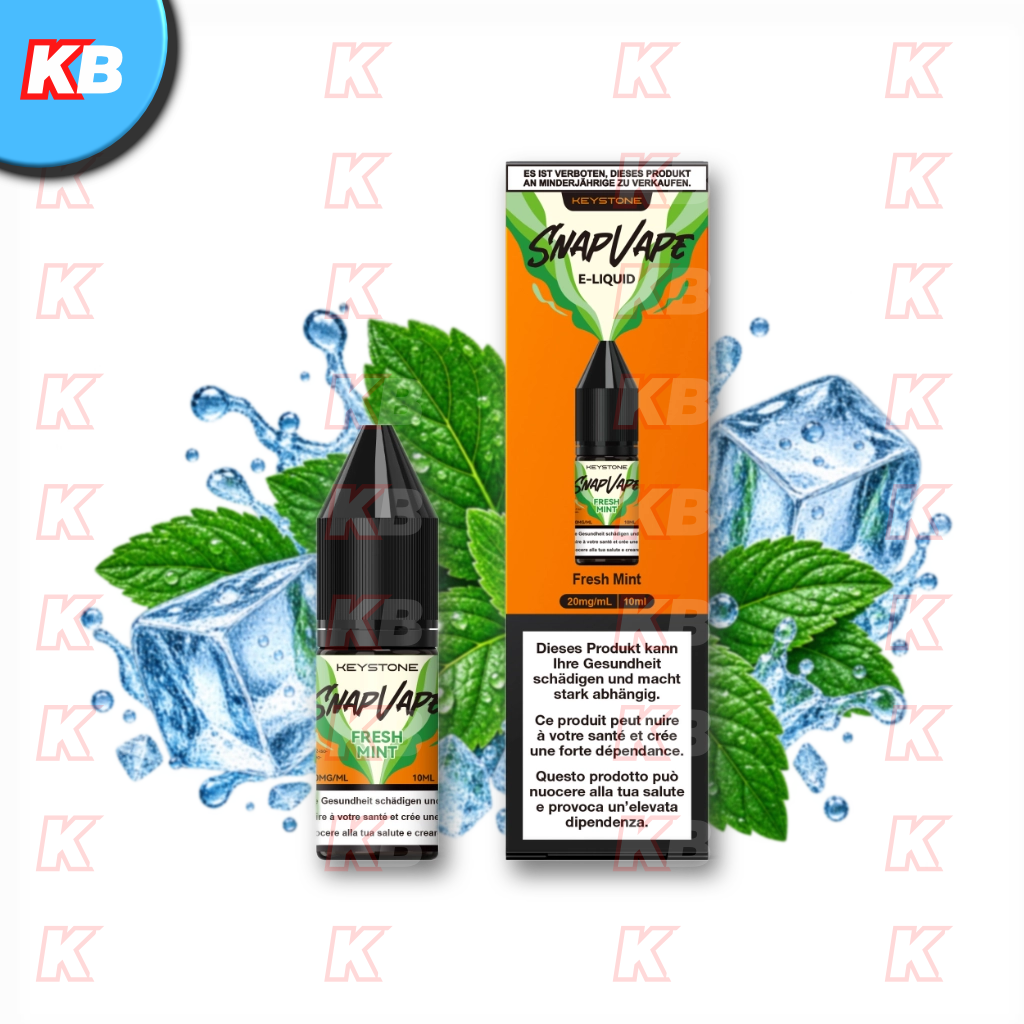 SnapVape | E-Liquid | Fresh Mint (20mg/ml)
