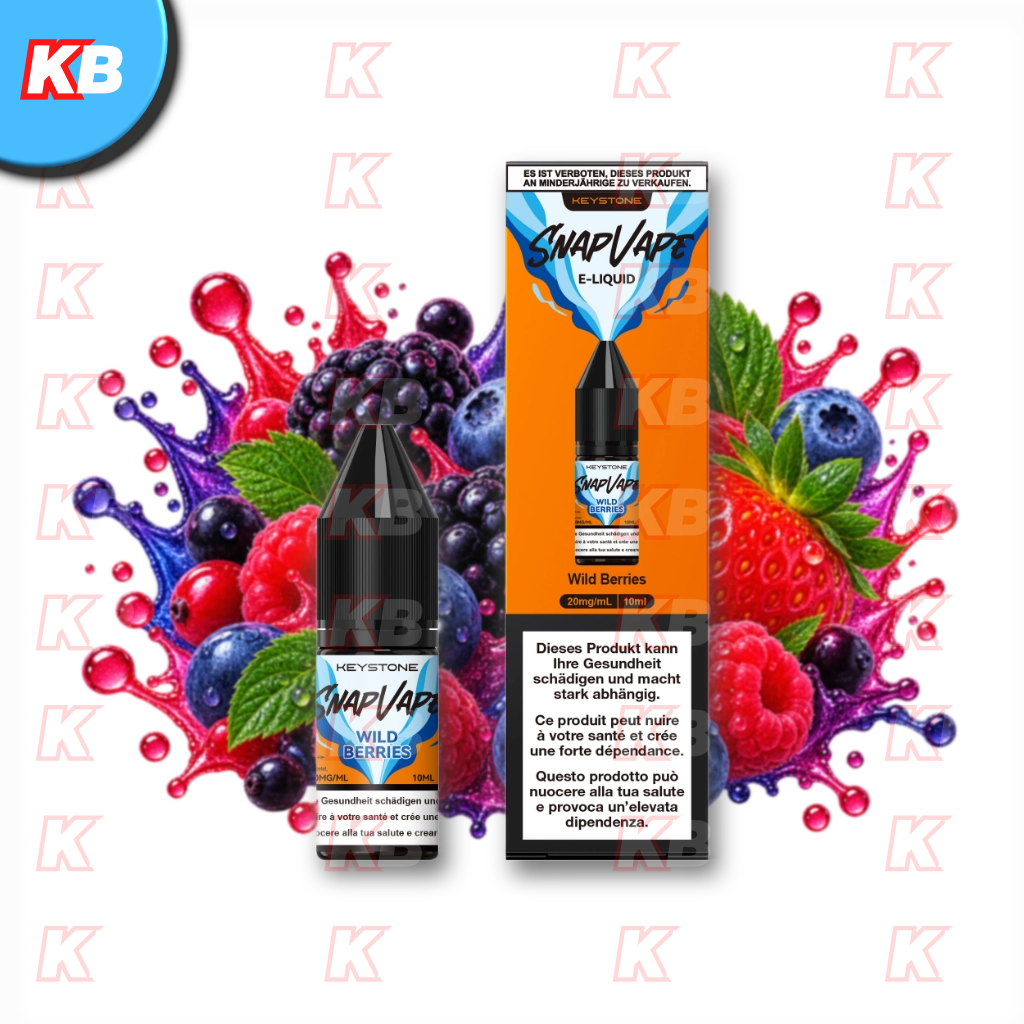 SnapVape | E-Liquid | Wild Berries (20mg/ml)