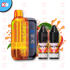 SnapVape Starter Kit | Akkuträger + Leerpod + 2x E-Liquid Juicy Peach (20mg/ml)