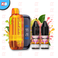 SnapVape Starter Kit | Akkuträger + Leerpod + 2x E-Liquid Kiwi Passion Fruit Guava (20mg/ml)