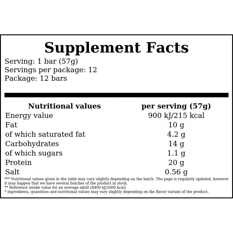 Snickers HIProtein Low Sugar Bar 55g - Crisp x12 - Rabatt