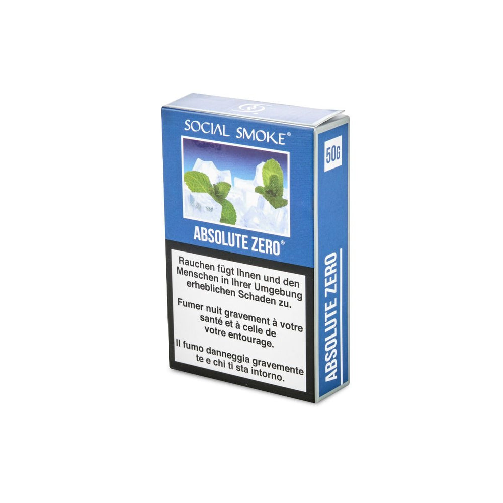 10 x Social Smoke Absolute Zero 50g