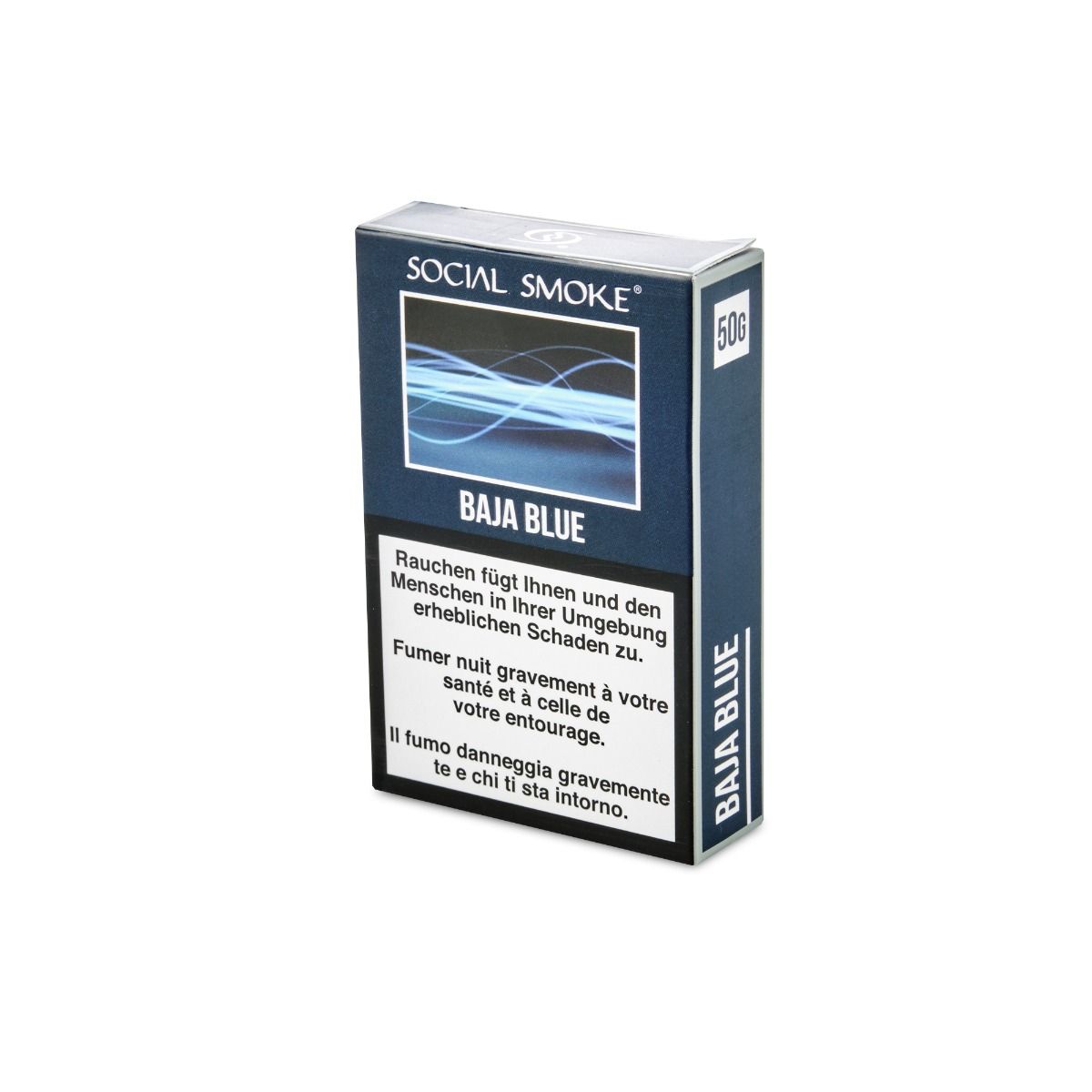 10 x Social Smoke Baja Blue 50g