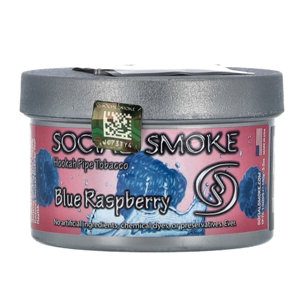 Social Smoke Blue Raspberry 200g