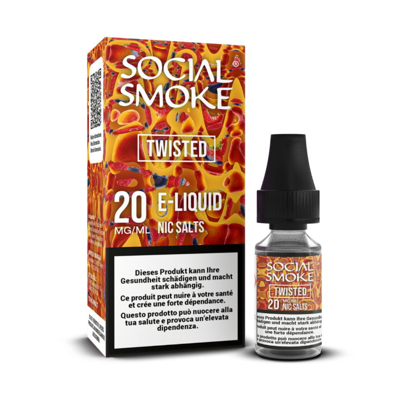 Social Smoke Liquids 20mg, Twisted